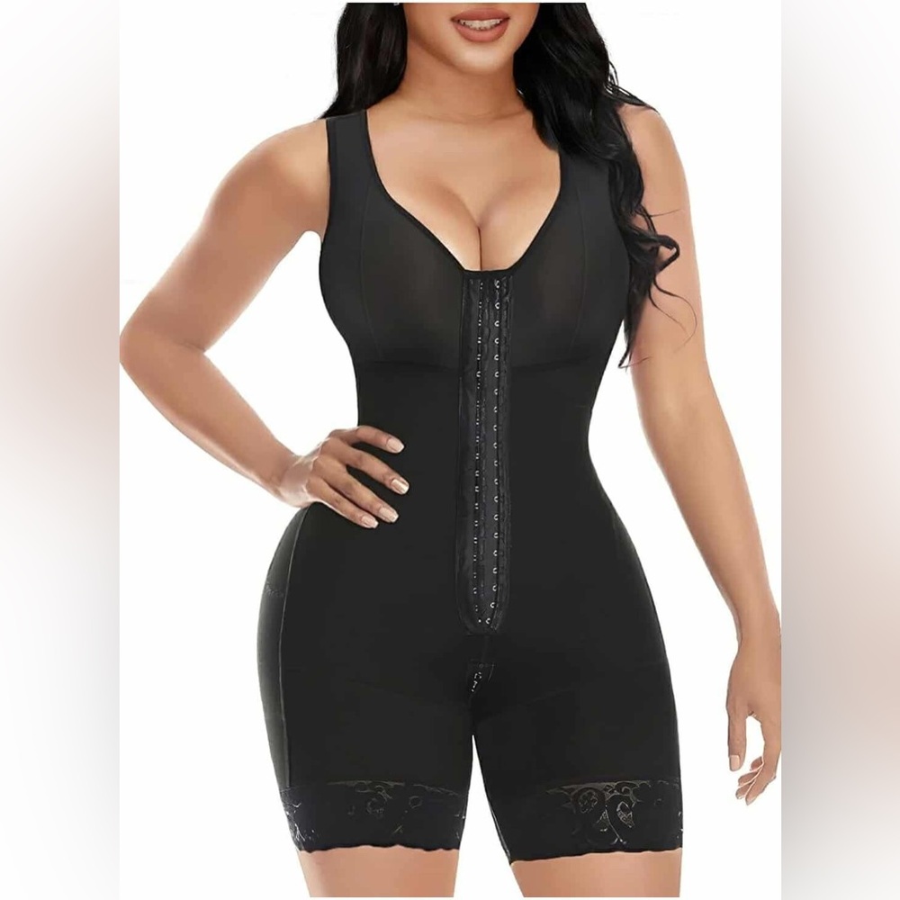 Black Women's Shapewear Bodysuit